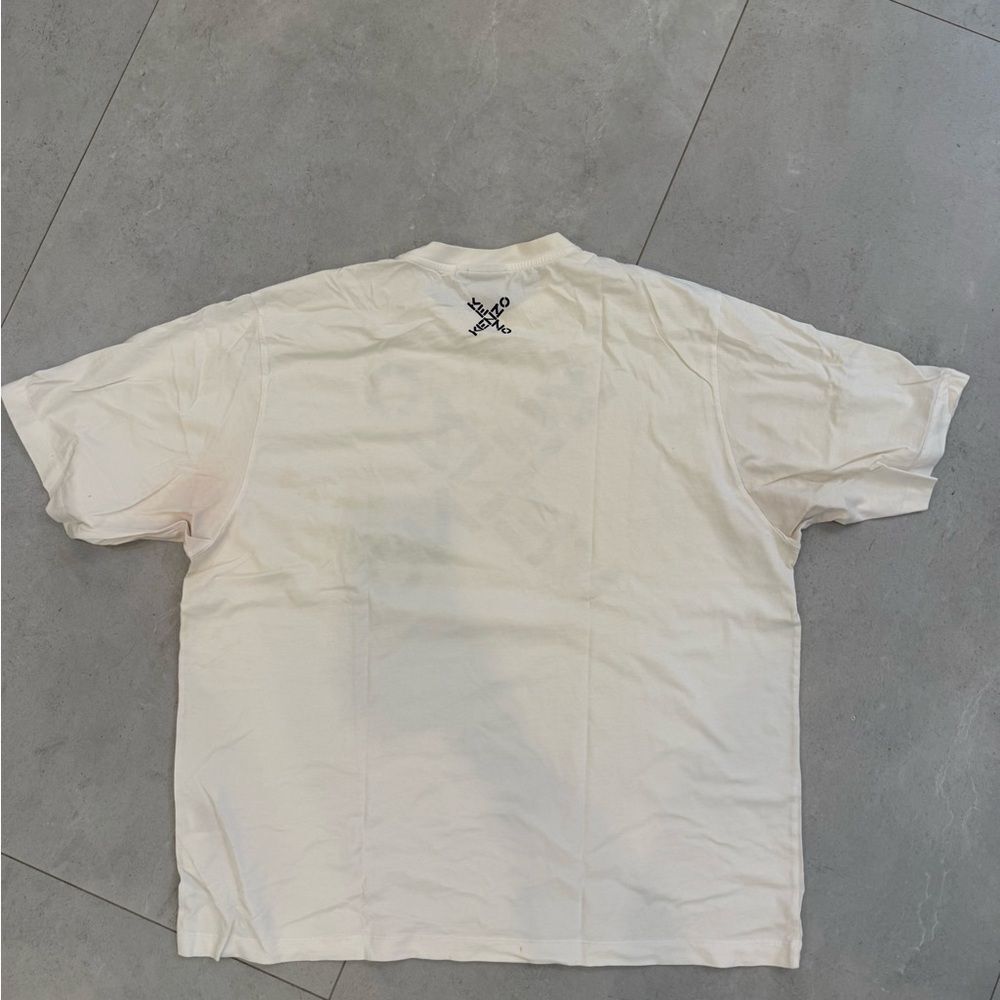 Kenzo Off-White Sport Logo T-Shirt - Picture 4 of 5